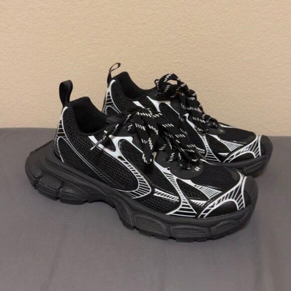 Balenciaga 3XL Silver Reflective and Black Mens Size 44 - Picture 1 of 6